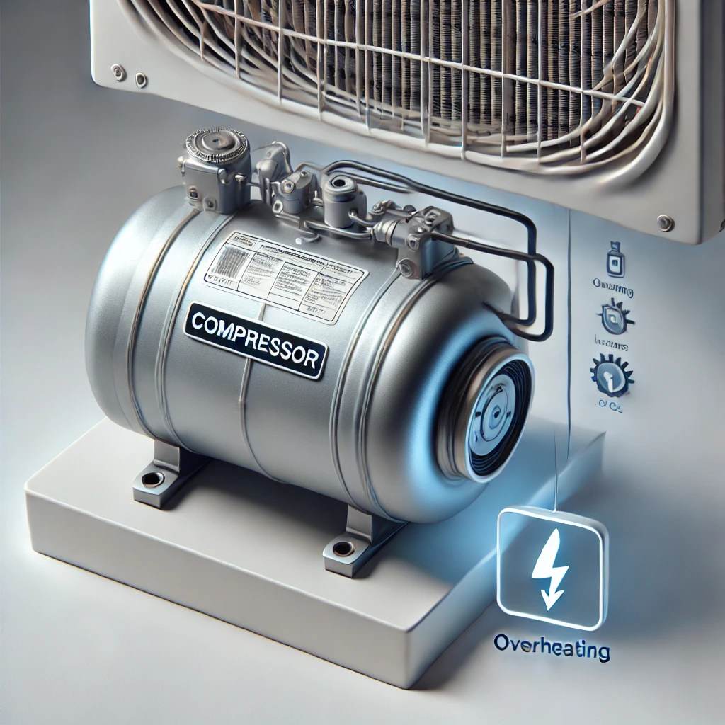 Parts of an Air Conditioner Unit - Compressor