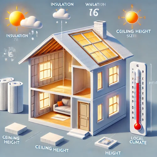 Factors Affecting Air Conditioner Size Calculation ​